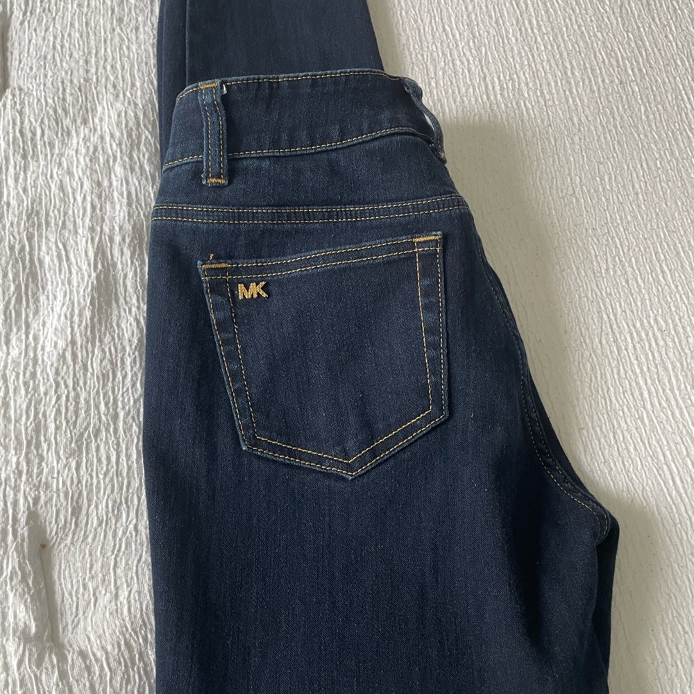 Michael Kors brand women's trousers, size 4, navy blue